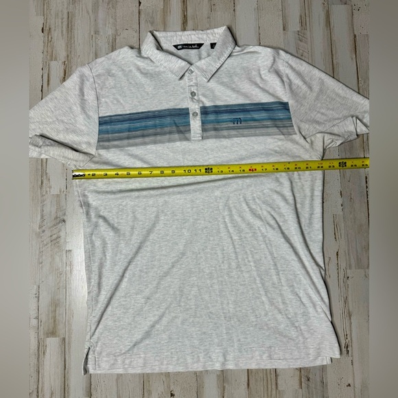 Travis Mathew Polo Shirt Mens XL Athletic Golf Performance - Picture 5 of 9
